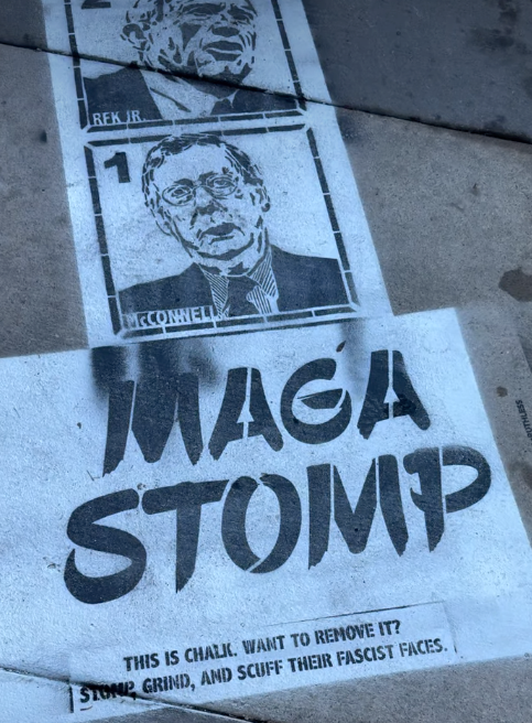 Stomp out fascism! (added February 23, 2026)