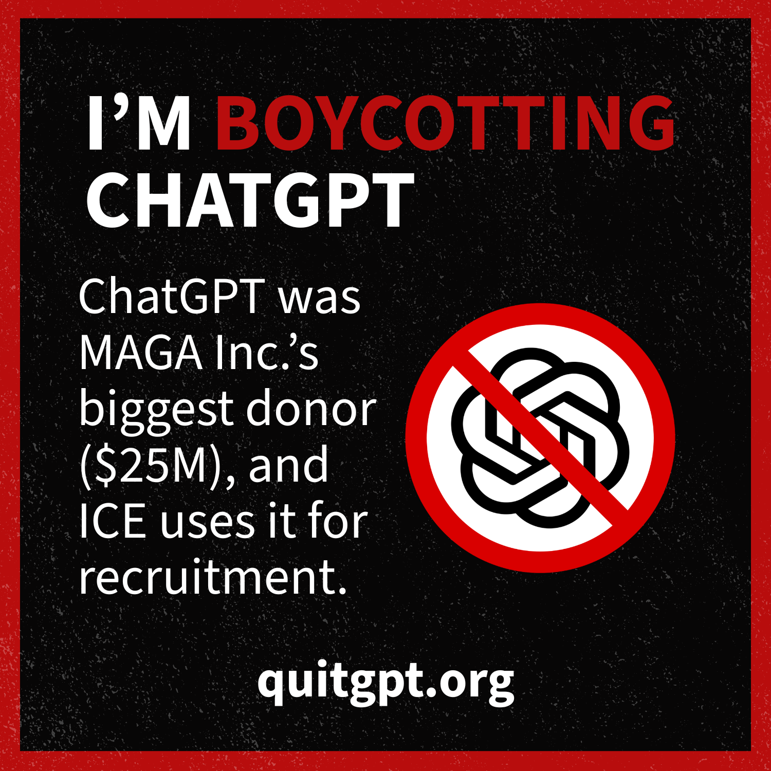 ChatGPT?  No...QuitGPT.