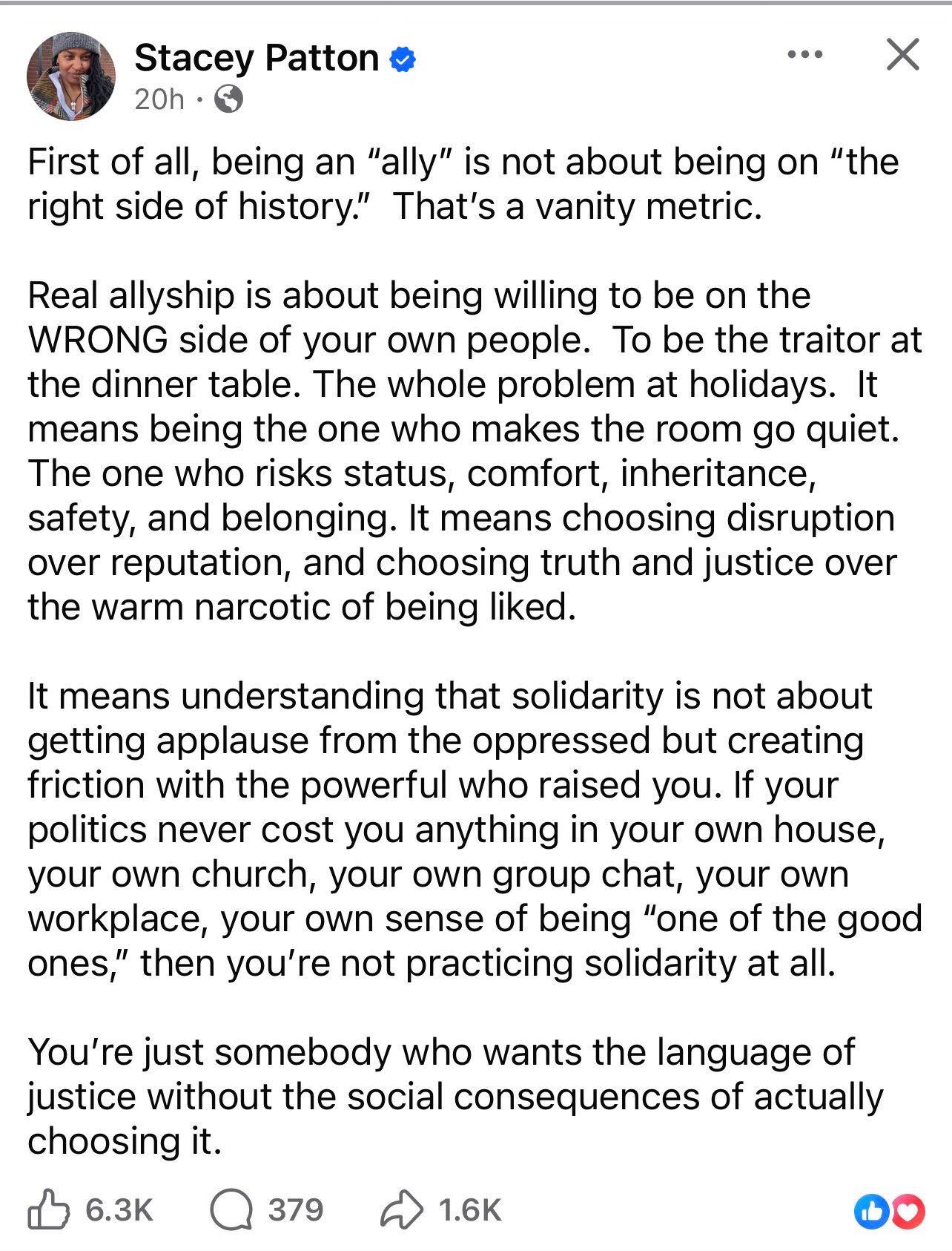 How to be a true ally.